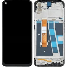 Oppo A72 Çıtalı Lcd Ekran Dokunmatik Siyah