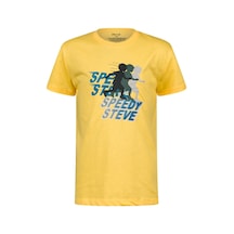 2as Aja Çocuk Baskılı T-shirt 210 Sarı