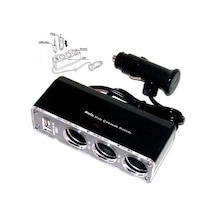 Krc Usb 3 Lü Çakmak Çoklayıcı Çoğaltıcı Soket Çakmaklık