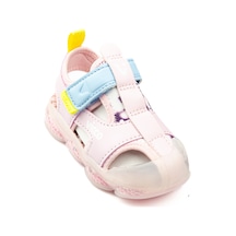 Vicco 332. B28y. 217 Live Pudra Işıklı Kız Bebek Sandalet Pembe