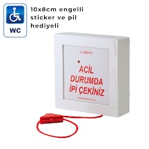 Lokal Engelli Ipli Wc Alarm Buton Doktor Muayene Sağlık Ocaklar