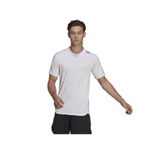 Adidas M D4T Tee Erkek Antrenman Tişörtü Ha6363 Beyaz