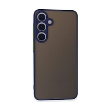 Samsung Galaxy S24 Kılıf Montreal Silikon Kapak - Lacivert