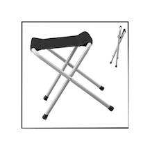 Uyguna-yakala Katlanabilir Siyah Balıkçı Kamp Taburesi - Mlz.312 Çok Renkli