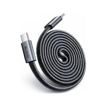 Ca-9900 Usb-c To Usb-c 240w Manyetik Ultra İnce Hızlı Şarj Kablosu 1m