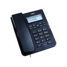 Tm145 Siyah Tm145 Siyah Kablolu Telefon, Siyah
