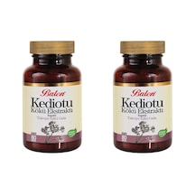 2 Adet Balen Kediotu Kökü Ekstraktı 375 Mg 80 Kapsül