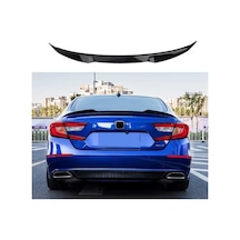 Honda Accord Uyumlu Bagaj Üstü Spoiler Yarasa Piano Black 2018+