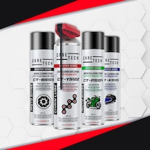 CT-SET6-A Motosiklet Parlatma Spreyi Zincir Yağlama Fren Balata Kask Temizleme 6'lı Bakım Seti Sprey