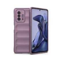 Xiaomi Mi 11t Uyumlu Kılıf Optimum Silikon - Mor