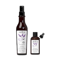 Akita Doğal Yağı Alınmamış Lavanta Suyu Set