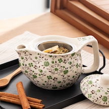 Kosova Dem-132 Isıya Dayanıklı Porselen Demlik 400 Ml Çok Renkli