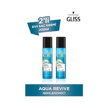 Gliss Aqua Revive Nemlendirici Sıvı Saç Kremi 2 x 200 ML