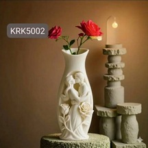 Aşk Temalı Vazo Silikon Kalıp 11x5 Cm