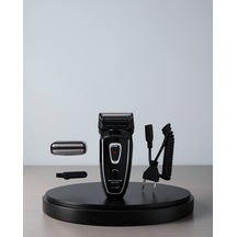 Tıraş Makinesi Çift Başlık Kablosuz Kuru Tıraş Ergonomik Taşınabilir Diğer
