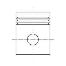 Mahle-knecht-behr 0120200 Motor Piston Segman Astra F 1.8ı 16v 94 98 Vectra B 1.8ı 16v 95 00 80.50mm 623517 Diğer