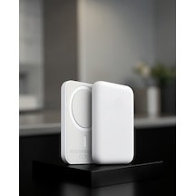 Taşınabilir Batarya + Magsafe 15w Kablosuz Şarj + Xuczzzlf100magsafe-1-1 Çok Renkli