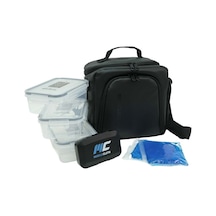 Musclecloth Elite Termo Çanta Seti Siyah Siyah