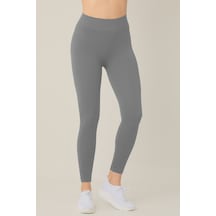 Doremi Seamless Dikişsiz Örme Yüksek Bel Sporcu Tayt-17286 001