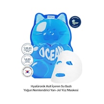 Editb Hyalüronik Asit İçeren Yoğun Ne MLendirici Yarı Jel Yüz Maskesi EDIT.B Waterfull Gummy Mask