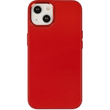 Apple iPhone Uyumlu 14 Plus Kılıf Asya Deri Silikon - Kırmızı Bzsxx00 1