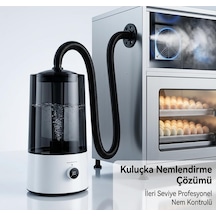 Kuluçka Makinesi Nem Cihazı 4 Litre Ultrasonik Nemlendirici Otomatik Nem Kontrol Sistemi Civciv Çıkım Makinesi İçin Altın - Çok Renkli