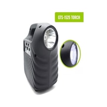 Gts1525 Rgb Işıklı 4 İnç Taşınabilir Bluetooth Hoparlör Fm Radyo Parti Hoparlörü Acil Durum Feneri