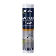 Bostik H550 All In One Mastik Silikon Beyaz 290 Ml Tüm Yüzeylere Yapıştırma Ve İzalasyon Beyaz
