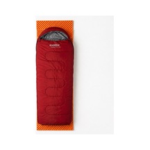 Kamp Seti: Pro Sq 0 C Uyku Tulumu + Ultralight Comfort Katlanır Mat Turuncu Kırmızı