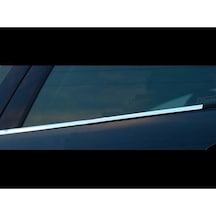 Vw Polo Krom Cam Çıtası 2001-2009 4 Parça Paslanmaz  Çelik