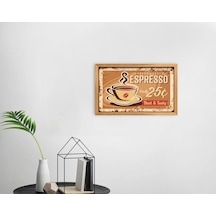 Bk Home Coffee Tasarımlı Dekoratif Retro Ahşap Tablo-37 (551048486)