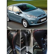 Fiesta 2008/2012 Otomatik Vites Kılıfı Hakiki Deri El Yapımı