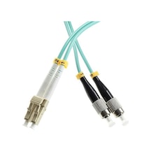 Lc - Fc Fiber Optik Patch Kablo 3mm 3 Metre Lc/upc-fc/upc-om3-50/125-dx-3.0mm-lszh-3m