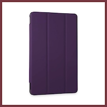 Storeşahin Samsung Uyumlu Galaxy Tab A9 Kılıf Tablet Smart Kılıf - Mor Shn0720