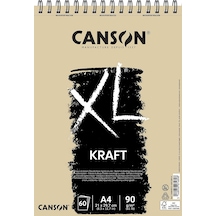 Canson Spp Canxl Kraft 60S A4 90G Brun Kraft Blok