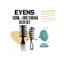 Eyens Wax Şekil + Duş Tarağı 3'lü Set