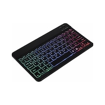Geeksen "10 İnç Kablosuz Bt Klavye - İnce, Şarj Edilebilir, 7 Renkli Aydınlatmalı, 3 Sistem Uyumlu" Geeksen "10 İnç Kablosuz Bt Klavye - İnce, Şarj Edilebilir, 7 Renkli Aydınlatmalı, 3 Sistem Uyumlu"