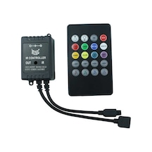 Rgb Müziğe Duyarlı Müzik Ritim Led Kontrol Şerit Led Kontrol