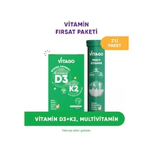 2’Li-Vitago Vitamin D3 Vitago Multivitamin Efervesan Tablet
