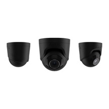 Ajax Turretcam 8 Mp/4 Mm Kablolu Aı Destekli Güvenlik Ip Kamerası Siyah