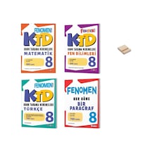 Lgs 8. Sınıf Matematik Fen Bilimleri Ve Türkçe Konu Tarama Denemeleri Ve Paragraf 4lü Set