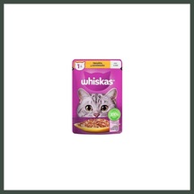 Whiskas Pouch Jöle İçinde Tavuklu Yetişkin Kedi Konservesi 85 Gr Nhr