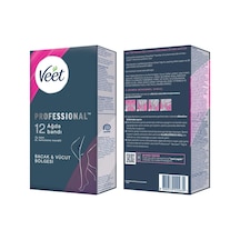 Professional Sir Ağda Bandı Bacak & Vücut Bölgesi Hassas Ciltler İçin 12&apos Li