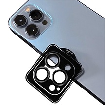 iPhone 13 Pro Max Uyumlu Zore CL-09 Camera Lens Protector-Koyu gri Koyu gri
