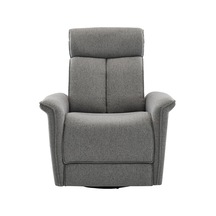 Monoco Döner Ve Sallanır Mekanizmalı Baba Ve Tv Koltuğu-Bej-Gri 87 x 97 x 102 CM Bej