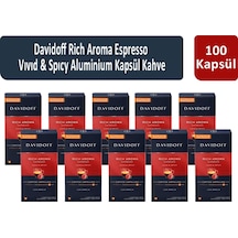 Davidoff Rich Aroma Espresso Vıvıd & Spıcy Kapsül Kahve 10 x 10'lu