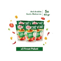 Snap Eats Hazır Makarna Acılı Arabiata Çabuk Makarna 65 Gr 5'li Fırsat Paketi
