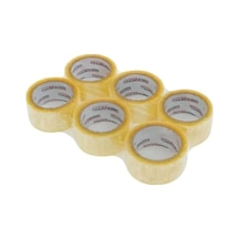 Şeffaf Koli Bandı, 45 Mm X 100 M, 6'lı Paket 1