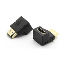 Vcom Hdmi Erkek To Hdmi Dişi L Vertical Çevirici