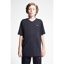 Lescon Çocuk Kısa Kol T-Shirt 24S-3221-24B Siyah